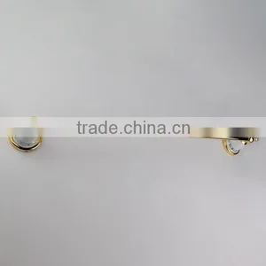 Luxurious Hotel White and Golden Printing Bathroom Towel Bar thumbnail-1