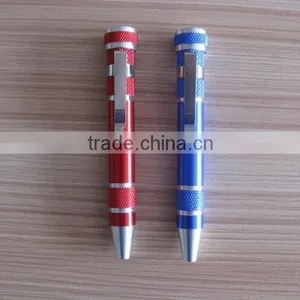 Led Aluminum Alloy Promotional Pen With Flashlight thumbnail-1