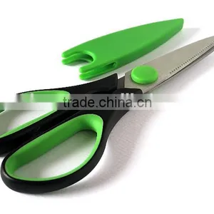 New High Quality Kitchen Shears - Razor Sharp Durable Multi-Purpose Kitchen Scissors With Large Soft Grip Handles thumbnail-1