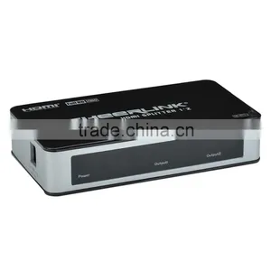 CHEERLINK Full HD/3D Unique Device HDMI Amplifier Splitter 1 to 2 Connects to DVD, Satellite, Cable Box, PC, PS3 thumbnail-1