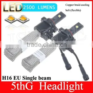 2500 Lumen 5th 40W 12V 24V Headlight 9005 9006 H1 H3 H7 H8 H9 H10 H11 H16 880 881 P13 PSX24 PSX26 Led Car Light thumbnail-1