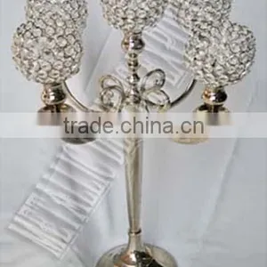 Exclusive Crystal 5 Arms Candelabra for Wedding Decoration thumbnail-1