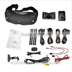 High Quality Skyzone SKY02 3D FPV Goggle/Video Glasses +Receiver Head Track JQ3V thumbnail-2