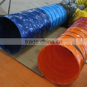 Colorful 24inch Rainbow PVC Coated Dog Agility Tunnels thumbnail-3