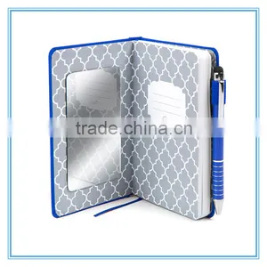 School Stationery Set & Office Product Leather Cover pu Notebook/Fabric Cover Note Book thumbnail-2