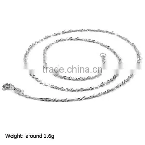 Silver Twist Chains(Wave Chains), 925 Silver Chains (JZS-001) thumbnail-1