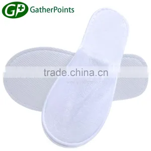 EVA Sole White Velour Hotel Slipper thumbnail-1