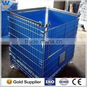 Zinc Plated Steel Welded Wire Mesh Pallet Cage thumbnail-4