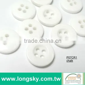 (#P07CR1-20L) 15mm Fashion Dyeable Wholesale Decorative 4 Hole Round Sew Garment Button thumbnail-2