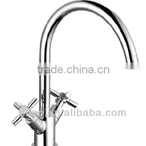 Two Handle Brass Kitchen Mixer / Sink Mixer thumbnail-1