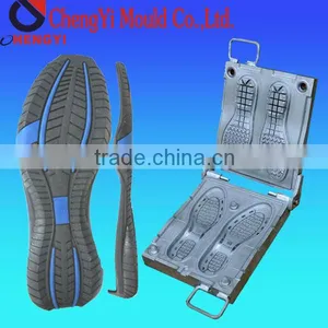 Three Color Rubber Moutain Outsole Shoe Mold thumbnail-1