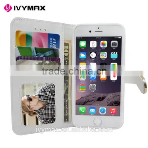 Best Selling Products Phone Leather Pouch Case With Metal Diamond Buckle for Apple Iphone 6s Mobile Phone Cover Supplier's Choice thumbnail-5