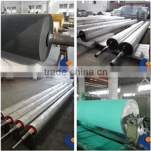 Paper Making Machine Press Roll, Blind Drilled Roll, Rubber Roll thumbnail-1