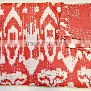 Exclusive Export Quality Cotton Kantha Quilt / Blanket At Wholesale Prices thumbnail-1