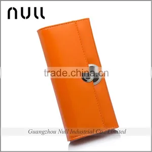 High Quality Designer Ladies Wallet Case Cell Phone Case Gary Leather Wallet thumbnail-1