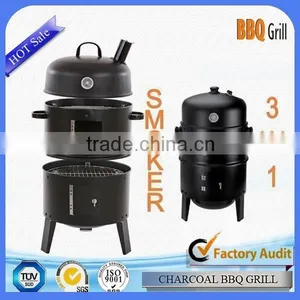 New Technology Complete Parties Charcoal Smoker Grill thumbnail-1