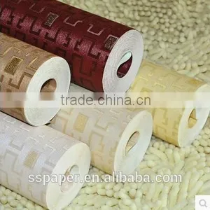 Chinese Classical Waterproof Construction and Decoration Cheap Modern Wallpaper thumbnail-3