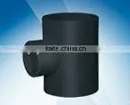 PE100 HDPE Pipe Fitting Butt Fusion Reducing Tee thumbnail-1
