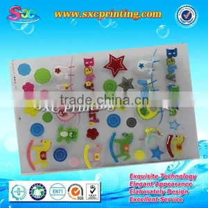 Lovely 3D Glass Decoration Sticker , PVC Glass Sticker thumbnail-1