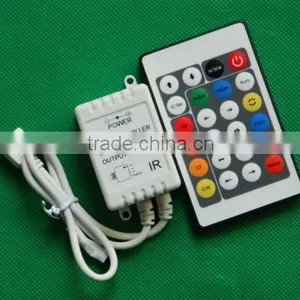 Support WS2811, LPD6803 Dream- Color 24 Keys IR LED Controller thumbnail-1