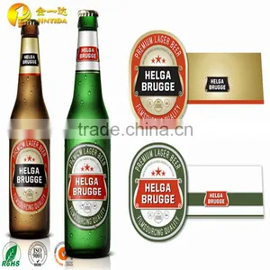 Custom Printed Waterproof Adhesive Roll Beer Bottle Label thumbnail-5