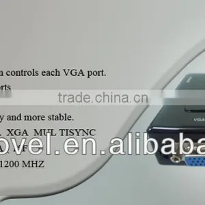 VGA 2 Port Splitter,vga Splitter,2 Ports Vga Adapter in Hight Quality thumbnail-2