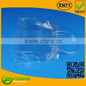 Custom Large Waterproof Cheap Transparent Plastic PVC Beach Bag thumbnail-4