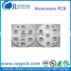 Round Through Hole Aluminum PCB For LED Module thumbnail-1