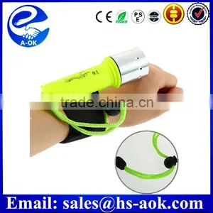 A-OK 800LM 3hr Emergency Rechargeable Plastic Most Powerful Led Diving Flashlight thumbnail-1