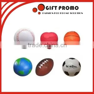 Custom PU Anti Free Stress Ball With Logo thumbnail-1