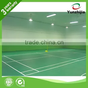 Silicon PU Synthetic Badminton Court Flooring Material thumbnail-5