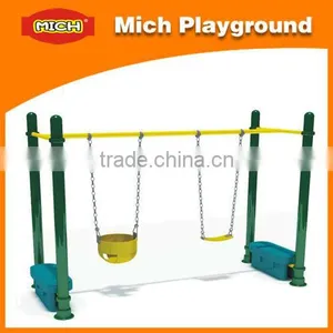 Outdoor Plastic and Metal Swing Seat thumbnail-1