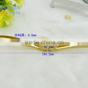 High Quanlity Decorative Metel Side Clip for the Evening Bag Zinc Alloy Bag Parts Wholesale thumbnail-1