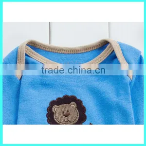 Factory Supply Embroidery Infant Boys Shirt in Cotton thumbnail-5