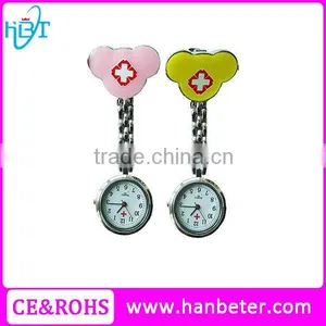 Animal Pattern Nurse Watch for Hot Nurse Doctor Clip Pin Watches thumbnail-1