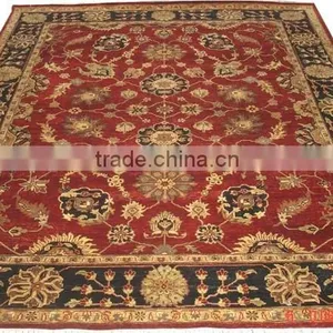 Persian Design Hand Knotted Wool Carpets thumbnail-4