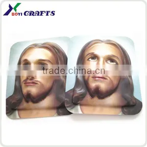 Red and Black Custom Made Plastic Halloween Mask for Sale thumbnail-1