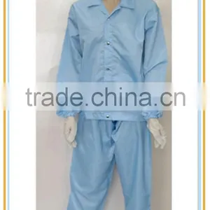 Cleanroom Dustproof Blue Anti Static Clothes thumbnail-1