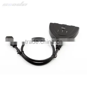 HDMI 1.4 Switch 3D 3-Port Bi-direction 3x1 HDMI Pigtail Auto Switcher 1x3 HDMI Splitter thumbnail-3