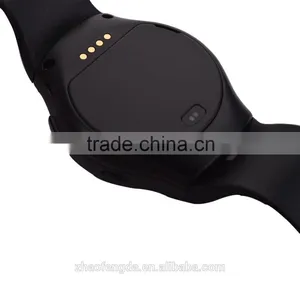 Waterproof Heart Rate Monitor Bluetooth Smartwatch SIM Card NFC Smart Watch for IOS Android System Smartphones Silver thumbnail-1