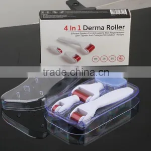 2016 The Newest 4 in 1 Derma Roller / Dermaroller (1200 Needles ,720 Needles,300 Needles and Alcohol Together) thumbnail-6