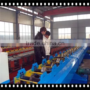 JCX-80-300mm/60-200mm-I1, Mitsubishi PLC Hydraulic Cutting Downspout Pipe Forming Machine thumbnail-1