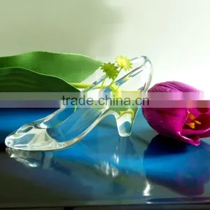 Optical Crystal Glass Shoes Model(R-1438) thumbnail-3