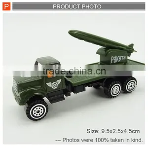 FREE-WHEEL Millitary Car Toy Alloy Metal Army Car Toys thumbnail-5