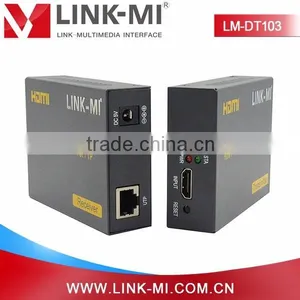 LINK-MI LM-DT103 Transmits HDMI Extender Video and Audio Signals up to 120m Over a Single CAT5e/6 Cable thumbnail-1