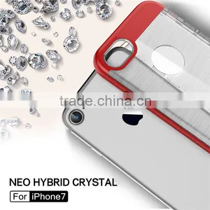2016 NEWEST Manufacturer Direct Ultra-slim Case for IPhone 7 7plus Case Transparent TPU Case PC Plating Bumper Cover thumbnail-6