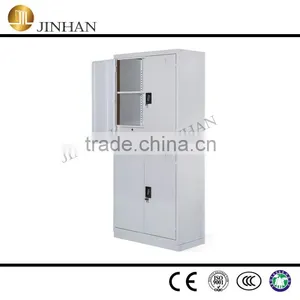 School White Metal File Cabinet thumbnail-1