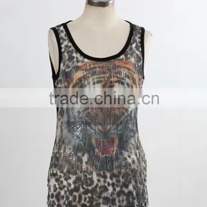 F5S15044 Casual Custom Women Tank Top thumbnail-1