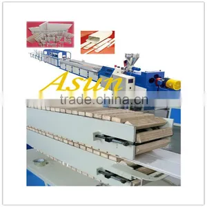 PVC Window Profiles Production Line /Plastic Profiles Making Machine/ Extruder Machinery thumbnail-2