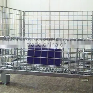 Folding Warehouse Storage Cage thumbnail-2